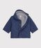 Chaqueta vaquera acolchada con bordado de estrellas para beb&eacute; azul