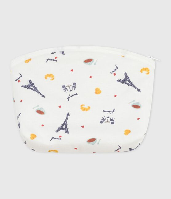 Bolsa de algodón con ballenas para bebé MARSHMALLOW/ ADRIATIC