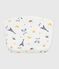 Bolsa de algodón con ballenas para bebé MARSHMALLOW/ ADRIATIC