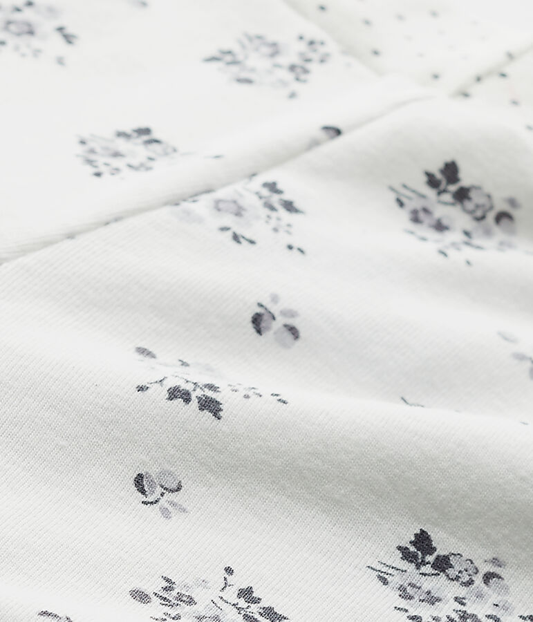 Pantal&oacute;n de pijama para ni&ntilde;a blanco LAIT/gris GRIS/ MULTICO