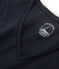 Camiseta manga larga de algodón Sea Island para mujer azul MARINE