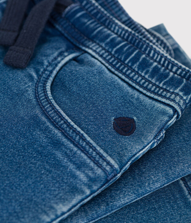 Pantal&oacute;n vaquero regular para ni&ntilde;o azul
