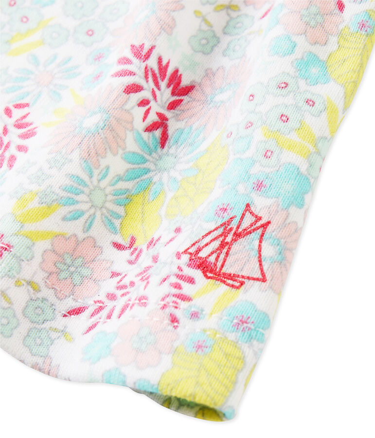 T-shirt b&eacute;b&eacute; fille imprim&eacute; blanco/multicolor