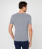 Camiseta manga corta de cuello redondo para hombre azul SMOKING/blanco MARSHMALLOW