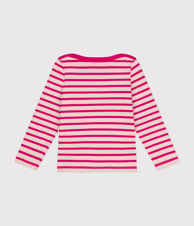 Marinera de algod&oacute;n grueso para ni&ntilde;o/ni&ntilde;a rosa/rosa