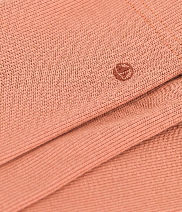 Leggings de algod&oacute;n para beb&eacute; rosa