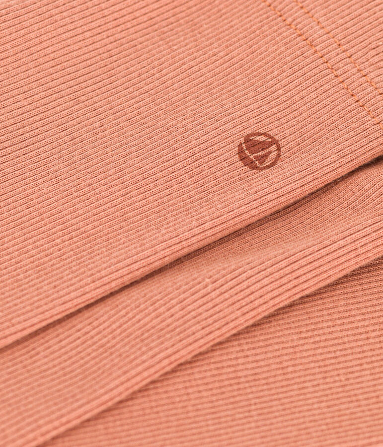 Leggings de algod&oacute;n para beb&eacute; rosa