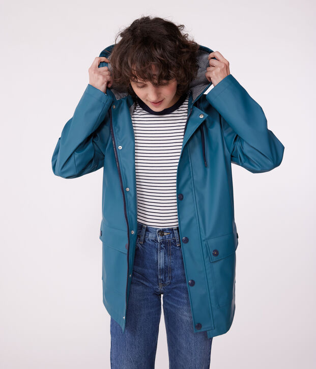 Chubasquero emblem&aacute;tico unisex verde