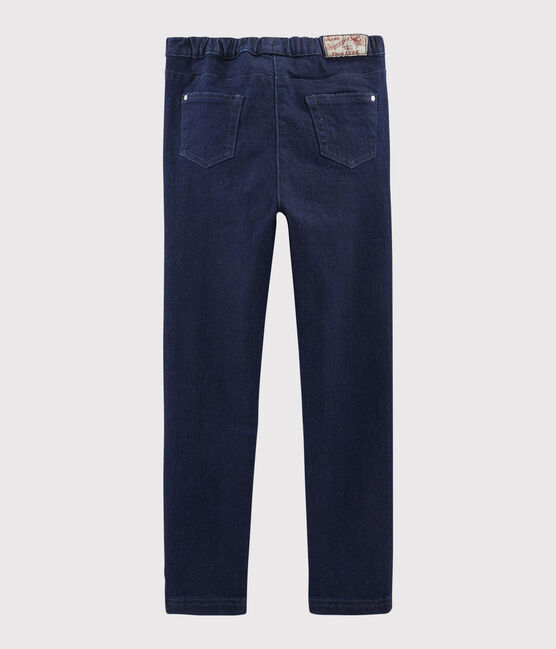Pantalón slim vaquero de niña azul DENIM BLEU FONCE