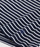Camiseta Ic&oacute;nica de algod&oacute;n a rayas para mujer azul/blanco