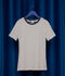 Camiseta La Ic&oacute;nica de algod&oacute;n a rayas para mujer blanco/azul