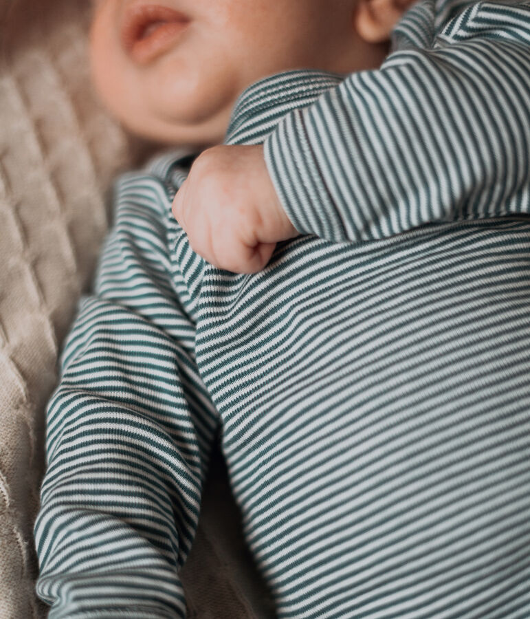 Lote de 3 bodis de manga larga para beb&eacute; ni&ntilde;o Petit Bateau x Deyrolle multicolor