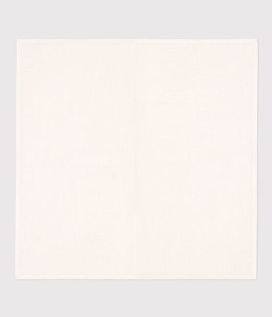 MUSELINA BLANCA DE GASA DE ALGODÓN PARA BEBÉ blanco MARSHMALLOW