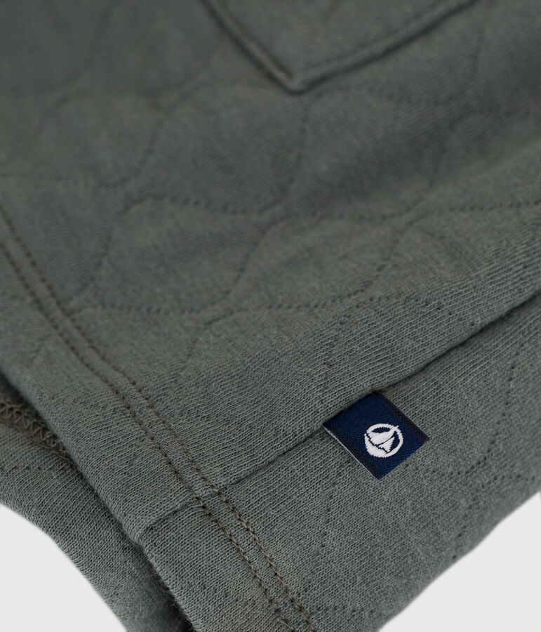 Vestido sin mangas de t&uacute;bico acolchado para beb&eacute; verde