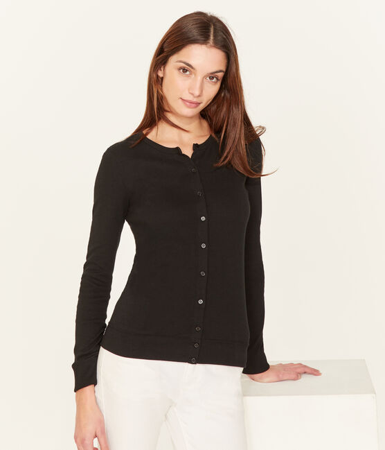 Cárdigan para mujer negro NOIR