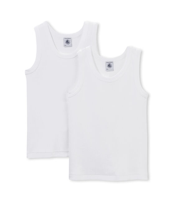 Par de camisetas de tirantes para niño lote .
