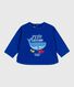 Sudadera de algodón con estampado de ballena para bebé