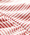 Blusa de manga corta de tejido tubular de rayas de bebé niña rosa FLEUR/rosa COPPER