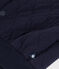 Chaqueta de punto de túbico acolchado para bebé azul SMOKING