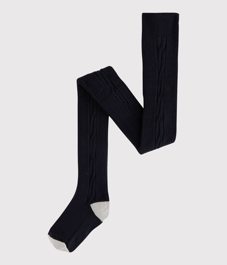 Pantis c&aacute;lidos infantiles para ni&ntilde;a azul SMOKING