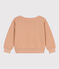 Sudadera de muletón afelpado para niño beige VINTAGE
