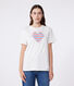Camiseta Recta de algodón liso para mujer