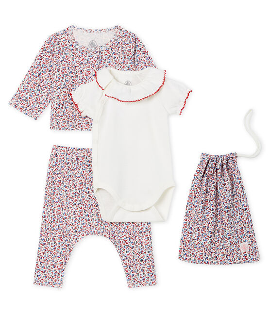Conjunto 4 piezas estampado para bebé niña variante 2