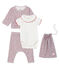 Conjunto 4 piezas estampado para bebé niña variante 2