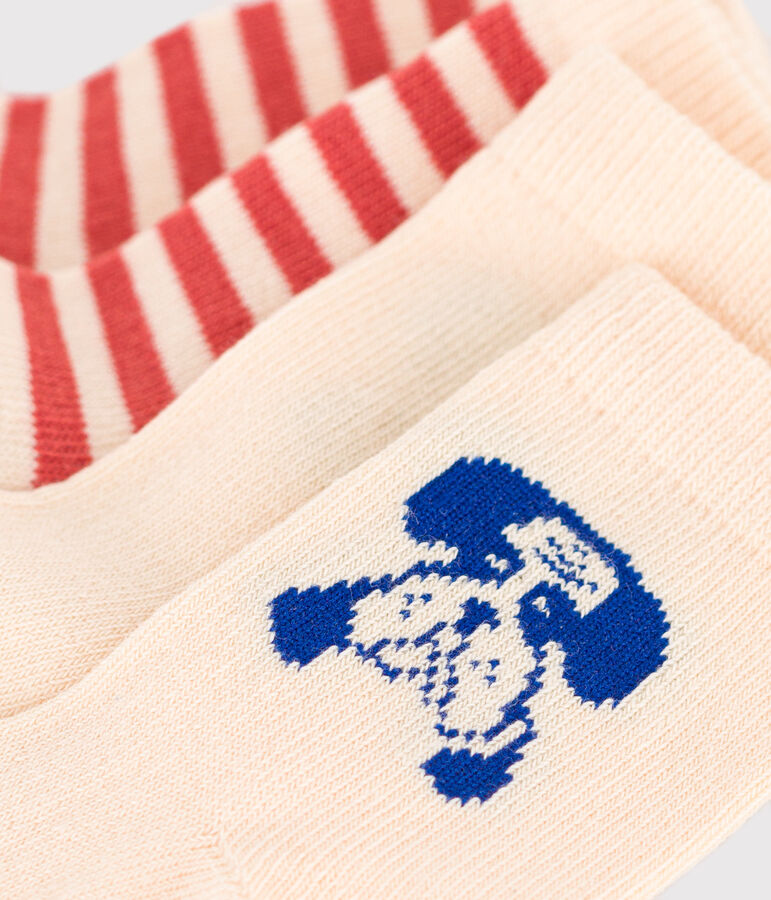 Juego de 2 pares de calcetines con perro para beb&eacute; variante 1