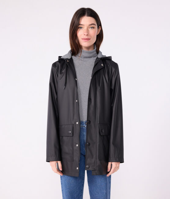 Chubasquero emblemático unisex negro NOIR