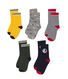 Lote de 5 pares de calcetines infantiles para niño