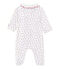 Pelele estampado para bebé niña blanco ECUME/rojo PEPS/ MULTICO