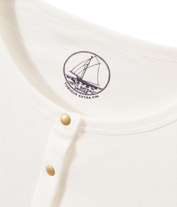 Cardigan en t&uacute;bico extrafino para mujer blanco