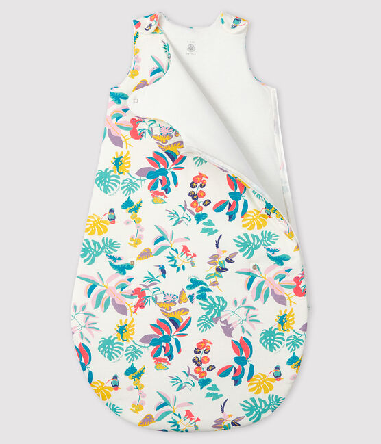 Saco para bebé que se puede guardar en un bolsillo blanco MARSHMALLOW/blanco MULTICO