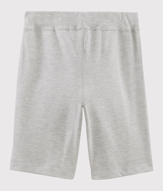 Bermudas de punto medio para niño gris POUSSIERE CHINE