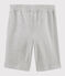Bermudas de punto medio para niño gris POUSSIERE CHINE
