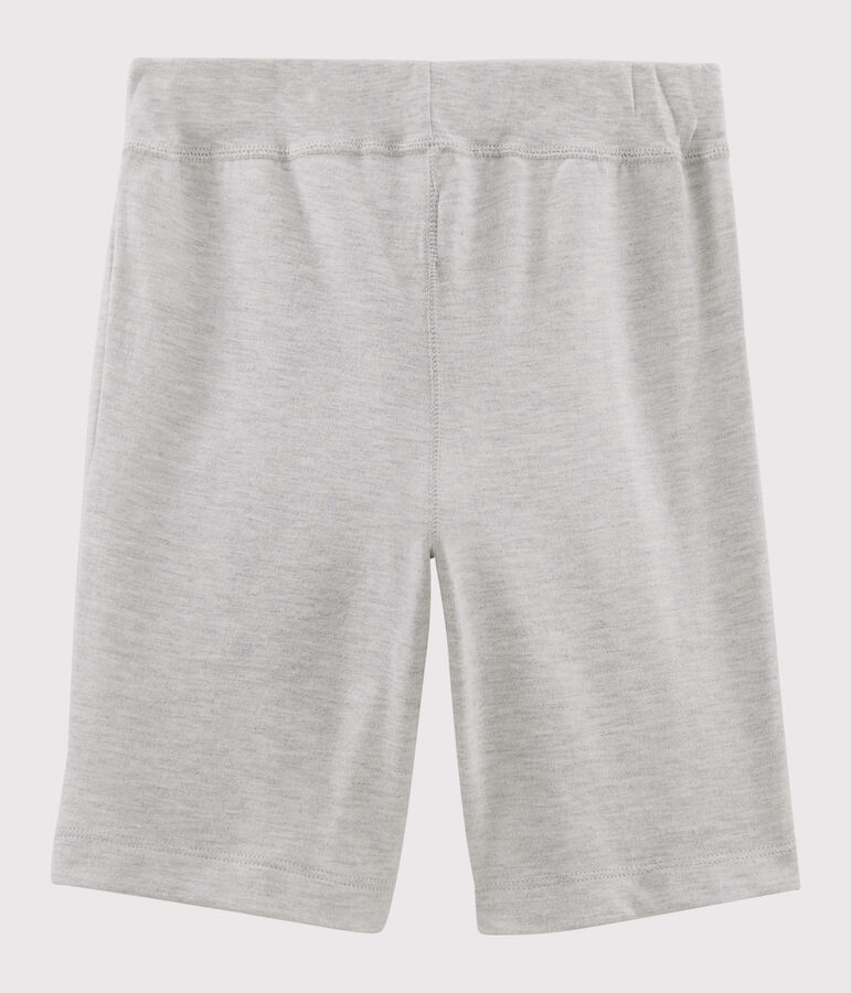 Bermudas de punto medio para ni&ntilde;o gris