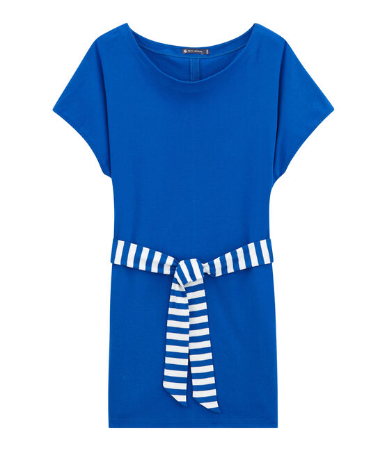 Camiseta de playa adulto azul PERSE
