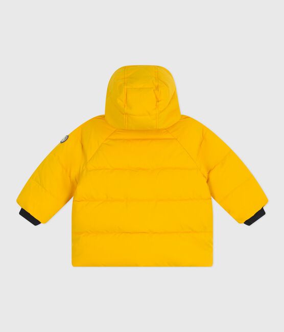 Plumífero liso para bebé amarillo JAUNE