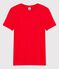 Camiseta L'ICONIQUE con cuello redondo de algodón de mujer rojo PEPS