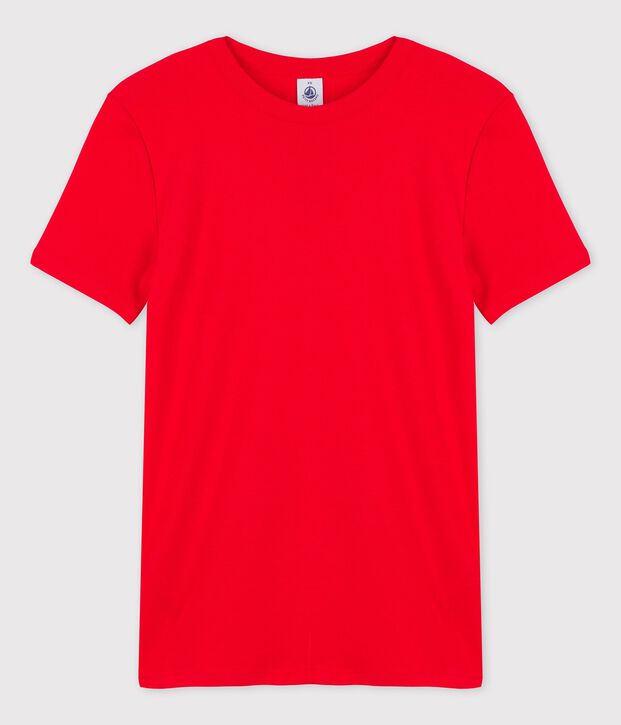 Camiseta L'ICONIQUE con cuello redondo de algod&oacute;n de mujer rojo