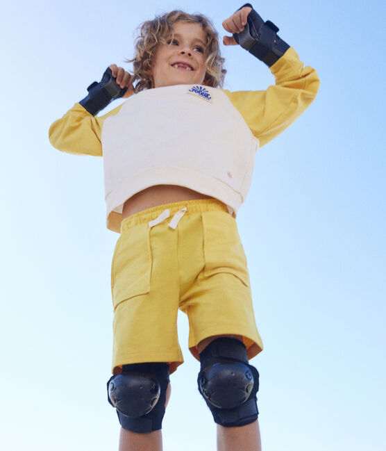 Pantalón corto para niño amarillo NECTAR