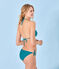 Bikini para mujer liso verde VERDE