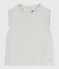 Blusa infantil sin mangas de algodón a rayas PAUL/ ECUME