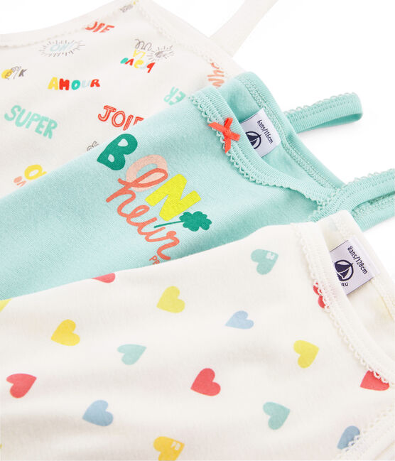 Trío de camisas de tirantes para niña variante 1