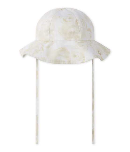Gorro bebé de niña blanco MARSHMALLOW/blanco MULTICO