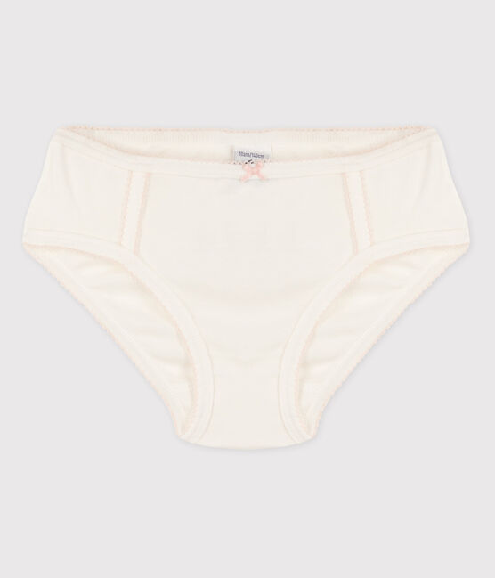 Braguita de algodón de niña blanco MARSHMALLOW