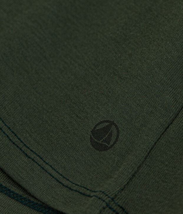 Camiseta L'ICONIQUE de algod&oacute;n de punto cocotte para mujer verde