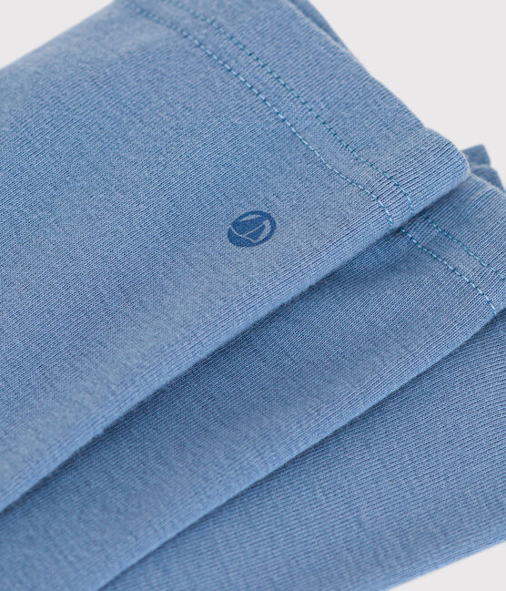 Leggings de algodón para bebé azul BEACH