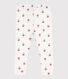 Leggings de algodón con estampado de flores para bebé